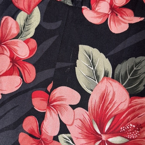 Tommy Bahama Black & Red Floral Dress - Picture 10 of 12